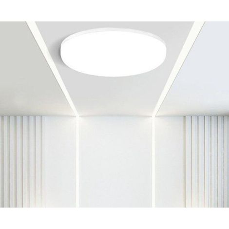 plafonnier Led Cran Plat 20w, Lumire Blanche Neutre, Plafonnier Led Montage En Surface Pour Chambre Coucher, Salon, Couloir, Cuisine
