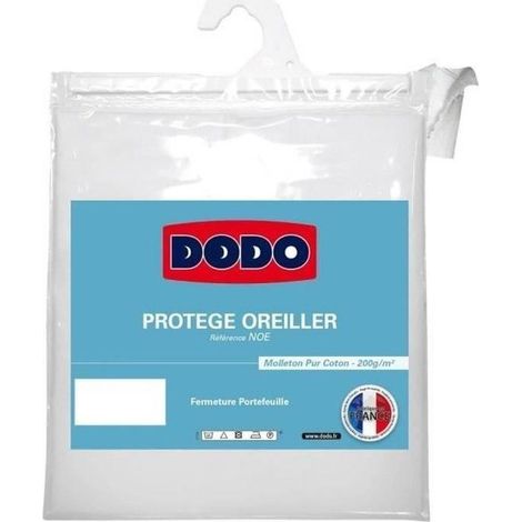 Protège oreiller DODO absorbant - 60 x 60cm - ULTRA CONFORT (1/4)