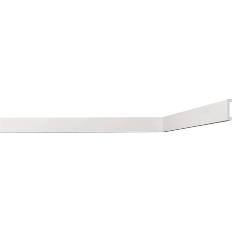 BATTISCOPA DECORATIVO SERIE 'LUXSTYL' mod. 'L6513' - mm 13 x 65 x 2 mt