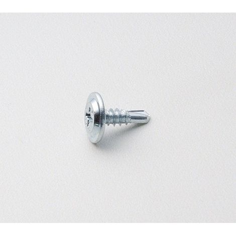 Vite autoperforante zincata, testa larga piatta, 4,2x13 mm, 1.000 pz - jy akifix