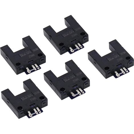 5er-Pack BERM Lichtschranken, Endschalter, U-Nut, BEM SPX303N, DC 5–24 V, schnelle Induktion (1/5)