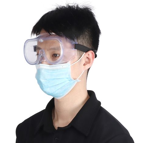 Lunettes de moto anti-poussière, coupe-vent, anti-buée et anti-éclaboussures pour hommes et femmes (1/5)