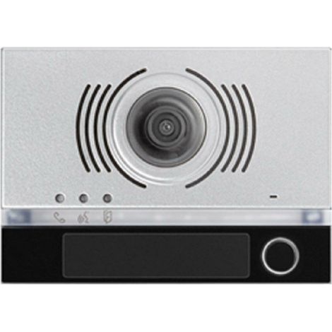 Frontalino per modulo audio/video videocitofono urmet alpha, 1 pulsante, utd 1168/141