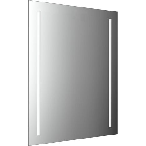 Espejo con luz MI 120 LED de emco con 2 recortes de luz