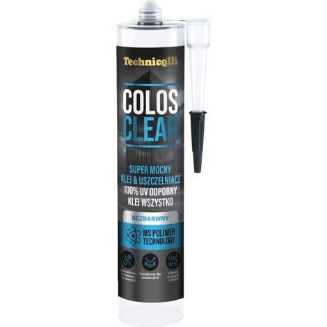 COLOS ADESIVO SIGILLANTE TRASPARENTE, INCOLORE, 290ML - TQ R-452