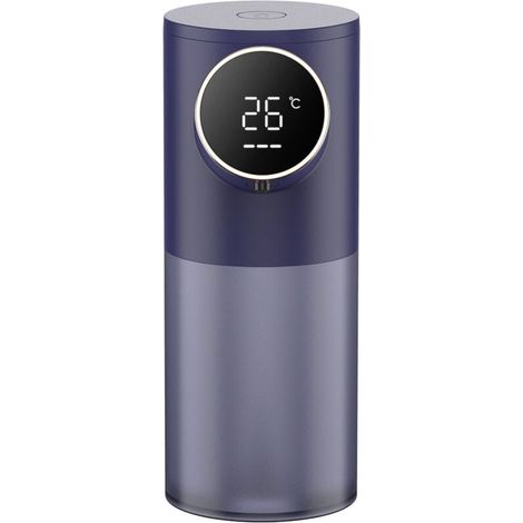 Automatischer Seifenspender, 320 ml Schaumseifenspender mit USB-Aufladung, berührungsloser IPX4-Seifenspender mit Infrarotsensor, geeignet für Küche, Badezimmer (1/4)