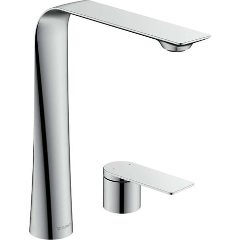 Robinet de lavabo D.1 à 2 trous XL Chromé (1/2)