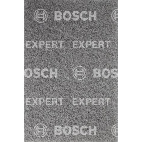 BOSCH PROFESSIONAL DISCOS DE VELLÓN EXPERT N880 (PARA LÁMINAS DE ACERO, 152 X 229 MM, GRADO DE FINURA ULTRA FINE S, ACCESORIOS L (1/4)