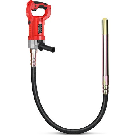 2100W 6800U/min Vibrateur à Béton Moteur Puissant Aiguille Vibrante 1,5 m Diamètre 38 mm 220Hz Vibreur à Ciment pour Chantier Routes Tunnels Bâtiments (1/5)