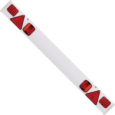 RAMPE D'ECLAIRAGE LED + PHARE ANTIBROUILLARD ET FEU DE RECUL