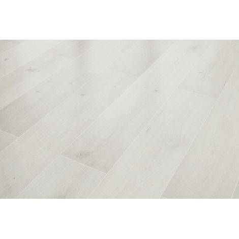 Classen Laminat Megaloc Aquaprotect 128,5 x 19,2 cm 8 mm Oak white mix Laminat (1/3)