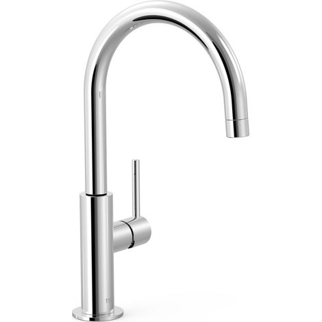 GRIFO MONOMANDO ALTO CON MANETA LATERAL PARA LAVABO