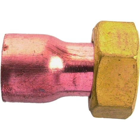 Raccord fer-cuivre 2 pièces douille cuivre 359GCL - 3/4" - 22 mm - DUMONT