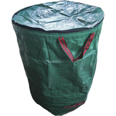 Robuster Bioabfallsack aus Polypropylen, 120 l, biologisch abbaubar, für Grasschnitt, Laub und Gartenabfälle – 1 Stück (1/5)