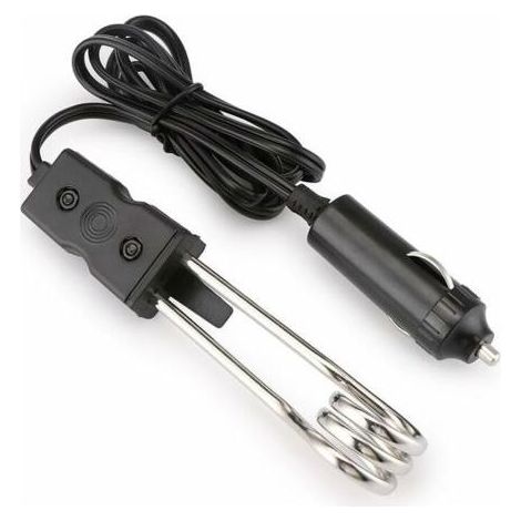 Auto-Wassererhitzer, 12-V-Auto-Wassererhitzer, automatischer elektrischer Tauchsieder für Kaffeemaschinen, Schwarz (1/5)