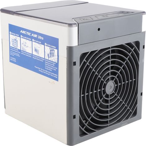Climatiseur d'air USB Mini Portable Ventilateur Rafraîchisseur pour Refroidissement et Humidification (1/5)