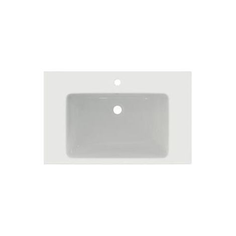 IS Möbelwaschtisch i.life B 1Hl. m.Ül. 810x510x180mm Weiß mit IdealPlus (1/5)