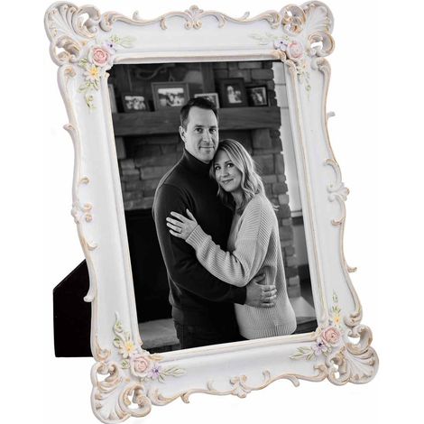 Porta fotos 13X18 blanco 18,7x1,7x23,7h cm