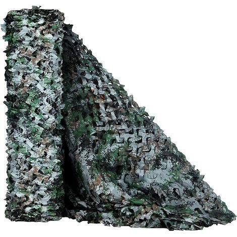 Filet de camouflage/d'ombrage - 2 x 3 - Numérique, Filet de camouflage vert antiaérien, Filet de camouflage d'ombrage extérieur (1/5)