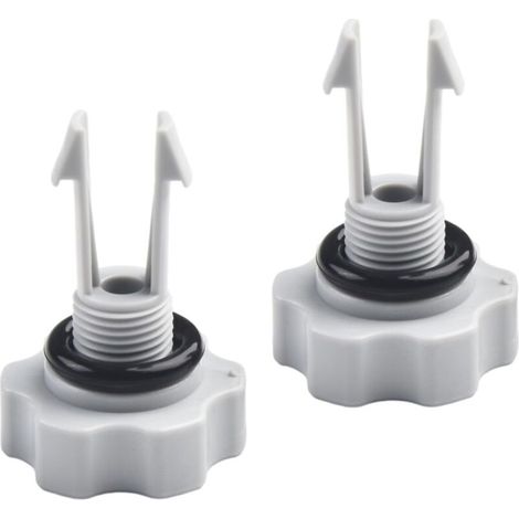 Pièces de Rechange de Pompe de Filtre de Piscine 10460 Vannes de libération d'air avec Joints toriques pour Pompe de Filtre pour Intex (2PCS)