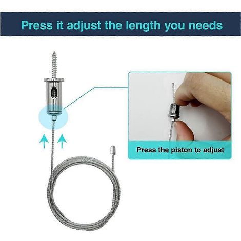 Kit de 12 juegos de cables de suspensión hexagonales para garaje, cadenas colgantes de acero, conector de luz de panal, colgante plateado SZRH