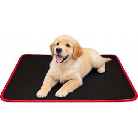 Alfombrilla para maletero de coche de 60 x 100 cm para perros, impermeable, negra, R (1/5)