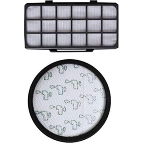 Kit de filtre 2 pièces pour X-Trem Power Cyclonic RO69XX，Silence Force Cyclonic RO72XX，XTrem Power Cyclonic RO72XX Kit d'aspiration pour aspirateur Accessoires de puissance compacts