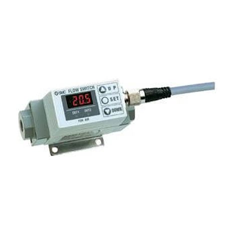 Capteur de débit SMC PF2A pour Air, 2,5 l/min à 52,5 l/min ( Prix pour 1 )