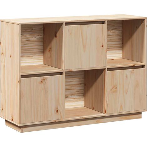 Buffet 110,5x35x80 cm Massivholz Kiefer