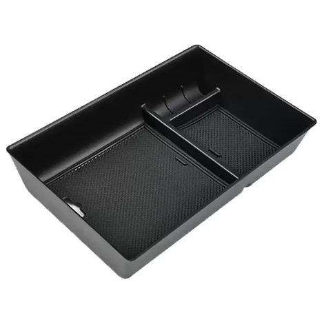 (Style A) Boîte de rangement pour accoudoir central compatible avec Mercedes-Benz AMG EQS EQE 350 450+ 2022 2023 2024 - Organisateur de gants pour console centrale - Accessoire (1/5)