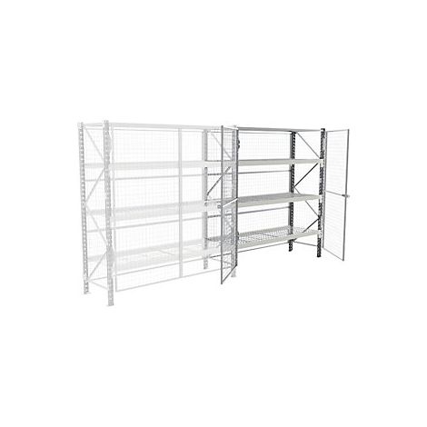 kaiserkraft Scaffale di sicurezza a ripiani lunghi portata (1/4)