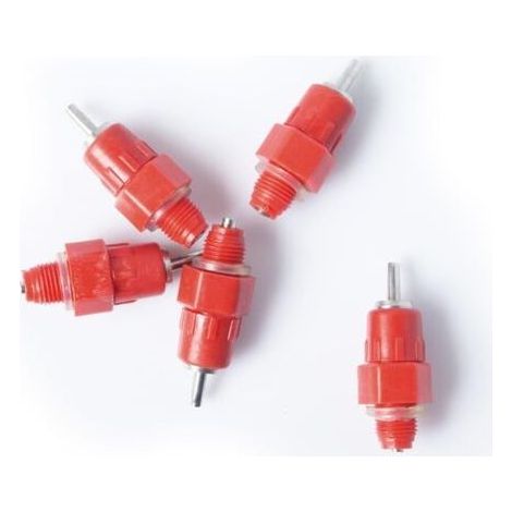 5 Pcs Buveur De Mamelon Buveur Automatique De Poulet Abreuvoir Buveur De Mamelon Poule Canard Volaille Vis Style De Boire À L'eau Feeder (1/5)