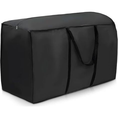 Sac de Rangement Étanche pour Coussins de Meubles de Jardin, 210D Oxford Tissu Housse de Rangement pour Outdoor Protecteurs Anti-UV Imperméables De Patio De Tissu (116x47x51cm) (1/5)
