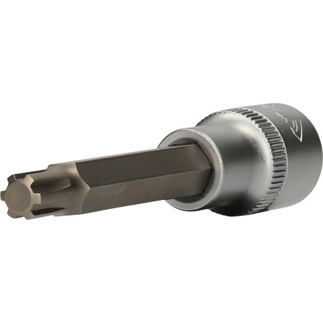 BRILLIANT TOOLS  1/2"  Vaso  de  punta  RIBE  100  mm  de  largo  M9  -  BT022734 (1/4)