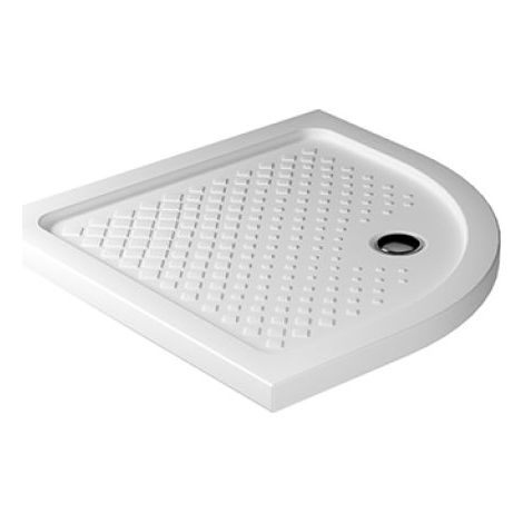 PIATTO DOCCIA ANGOLARE IN CERAMICA H. 6 cm 90 x 90 H. 6