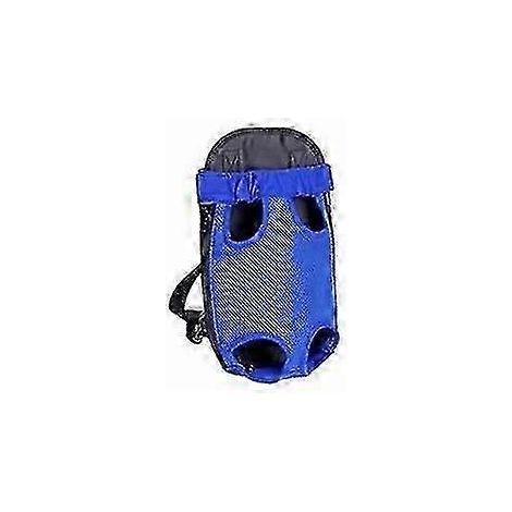 Sac à dos ventral pour chien, sac de transport pour chien et chat, sac à dos à cinq œillets, sac fourre-tout de transport extérieur pour chien, porte-bébé en filet (1/5)