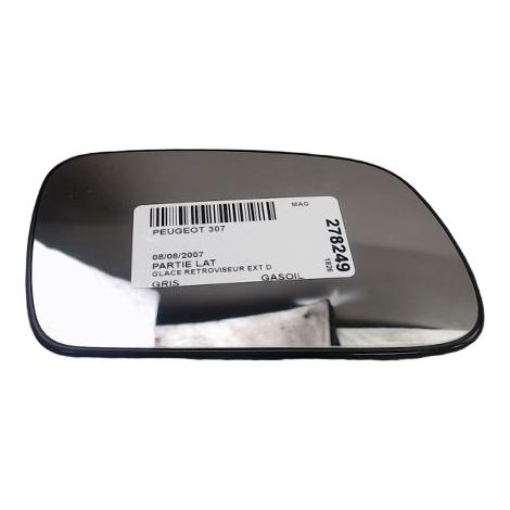 [PRODUIT D'OCCASION] Glace Retroviseur Exterieur D PEUGEOT 307 ♻️ Ref Oe. 8151ha - Garantie à vie (1/2)