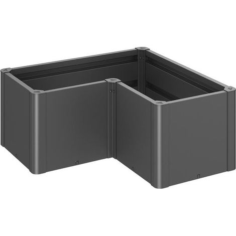 Pflanzbeet Belvedere MINI Gr. L100 dunkelgrau-metallic