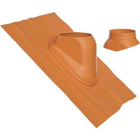 Bosch Accessoires d'évacuation des gaz FC-O6080 Solin universel en plomb, rouge, 35-55 Gr, 7738112514