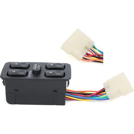 Electric Window Control Switch 93570 28001, Compatible with Elantra 1992-1994, OEM Replacement for Window Switch Button (1/5)