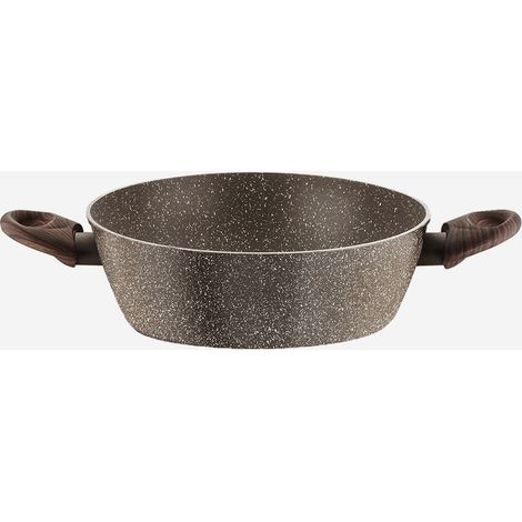 Casseruola bassa antiaderente effetto pietra 26 cm Chalet