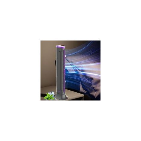 Rotorblattloser Tischventilator, multifunktionaler Wandventilator, Klimaanlagenventilator, Turm-Tischventilator, leiser rotblattloser Ventilator für Zuhause und Büro (1/5)