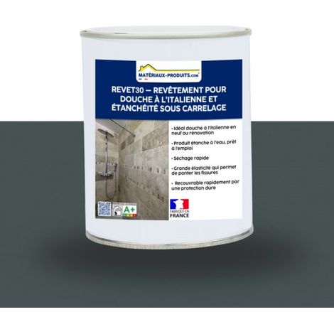 Revêtement pour Douche à l'Italienne et Étanchéité - 6 Kg Ardoise - MATPRO