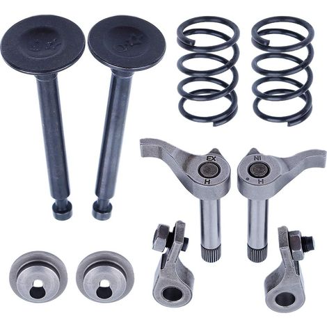 Adefol Lawn Mower Valve Spring Retainer Lifter Rocker Arm Set for Honda GX25 HHT25S Replacement Parts 14711-Z0H-000 14721-Z3E-000 14751-Z0H-000 14771-Z0H-000 14730-Z0H-000 (1/5)