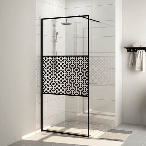 Teenpull – Duschwand für Begehbare Dusche mit Klarem ESG Glas 115x195 cm (1/5)