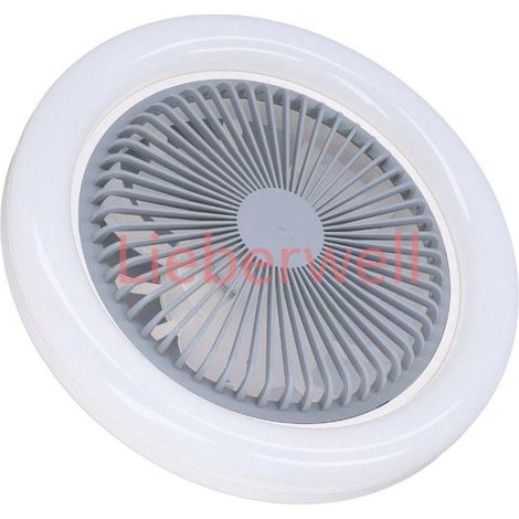 Lampe ventilateur de plafond , AKOZON , 30W E27 , 2400 lm 6000K , 3 vitesses , Silencieux (1/3)