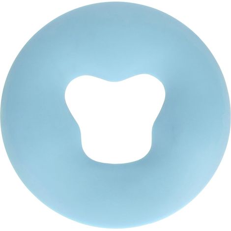 Oreiller de Massage du Visage en Silicone, Oreiller en Silicone, Massage Doux, Oreiller de Relaxation du Visage, Appui-tête, Prévention des (Blue) (1/5)