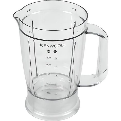 Bol Mélangeur - Acrylique - Pour Robot Cuisine Kenwood - Compatible Modèles KW714297 BR FPM250 FPP220 à FPP238 - Unité
