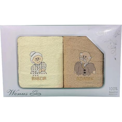 Oma & Opa Handtuchset 50x100cm verschiedene Farben, als Geschenk (1/5)