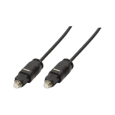 Logilink toslink - toslink, 3m cable de audio negro